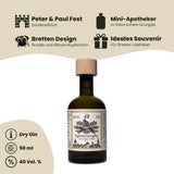 Gin 42 Mini Tapferkeitstropfen - Peter-und-Paul Fest Edition 40 % Vol. 0,05 L