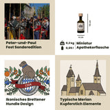 Gin 42 Mini Tapferkeitstropfen - Peter-und-Paul Fest Edition 40 % Vol. 0,05 L
