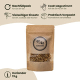 07/42 Koriander Nachfüllpack 13 g – Premium Botanical für das DIY Set