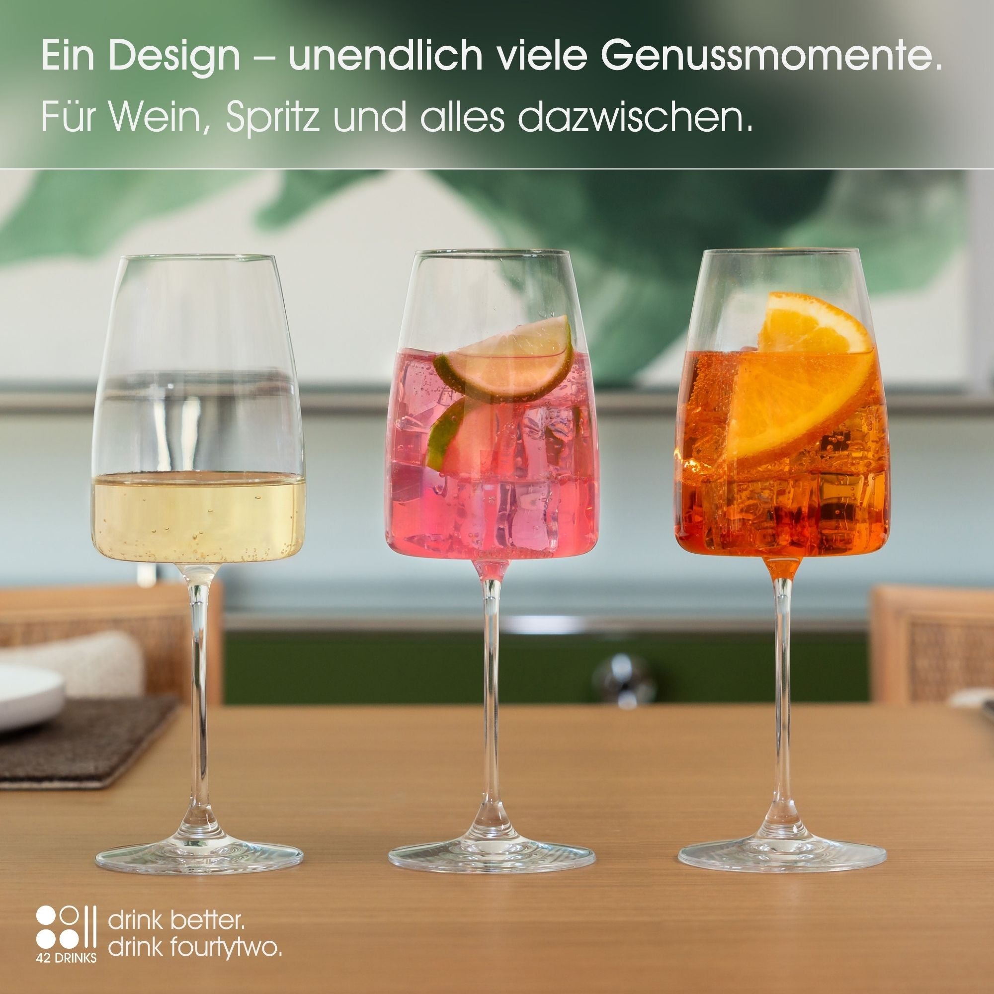 MOMENT WHITE – 6er Set Weißweingläser (420 ml) inkl. Poliertuch