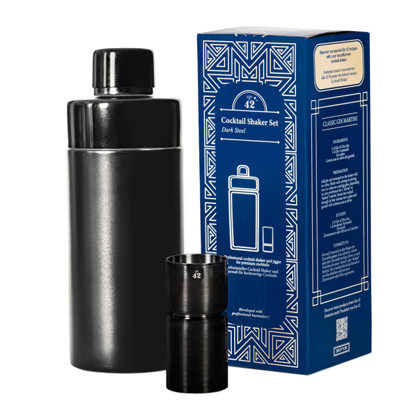 Cocktail Shaker Set - Dark Steel - 500 ml