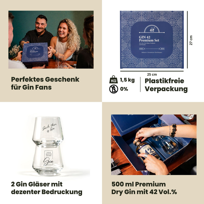 Premium 2-in-1 Gin Geschenkset