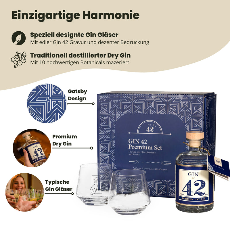 Premium 2-in-1 Gin Geschenkset