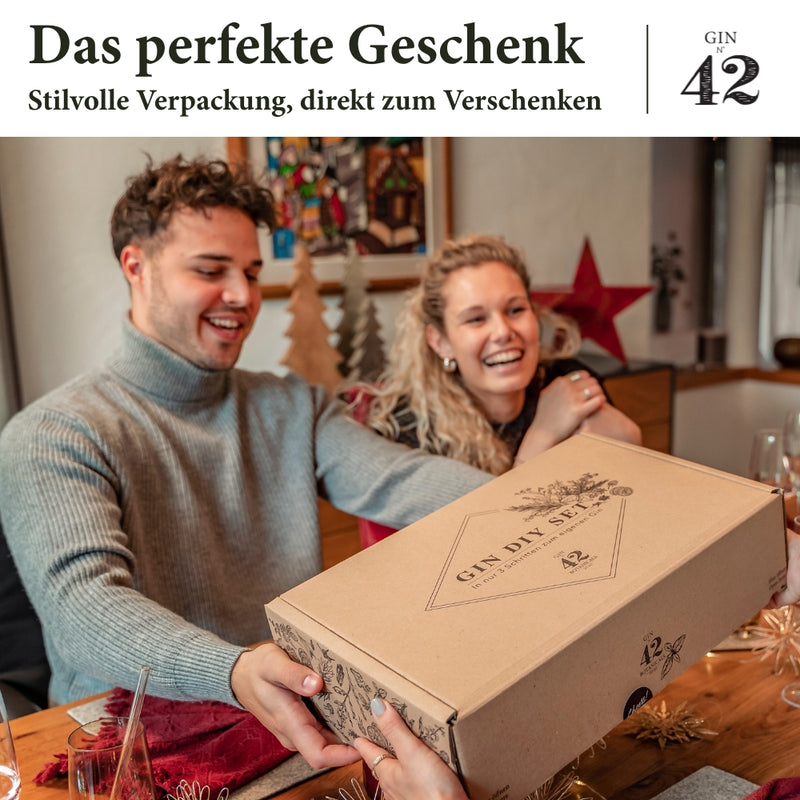 Gin Set zum Selbermachen mit Basisalkohol