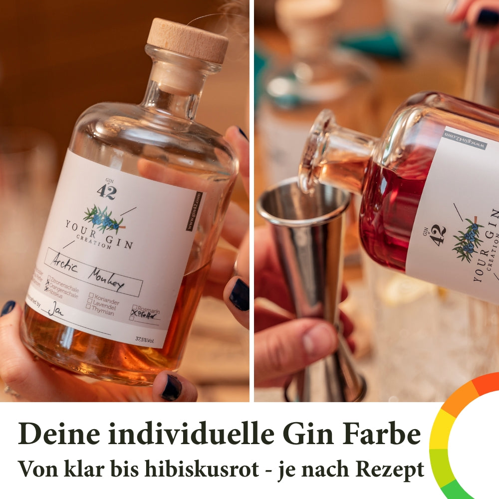 Gin Set zum Selbermachen mit Basisalkohol