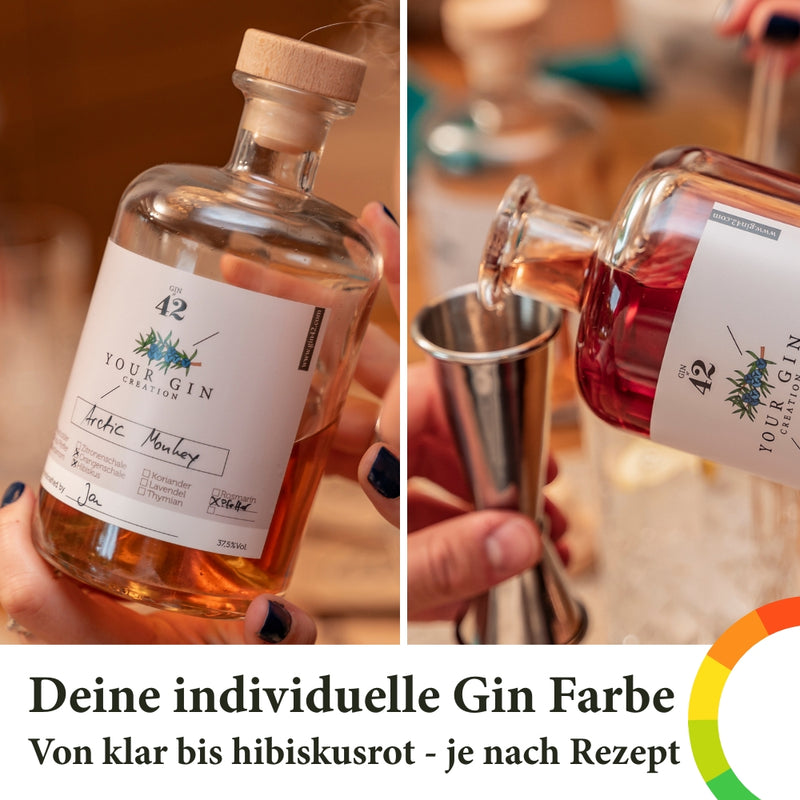 Gin Set zum Selbermachen mit Basisalkohol