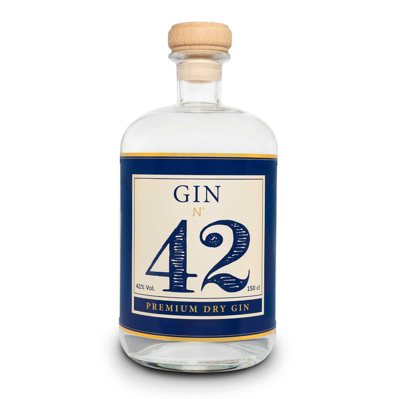 Gin 42 Magnum Premium Dry Gin 42 % Vol. 1,5 l
