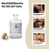 Bouteille de recharge Gin DIY set - 500 ml d'alcool neutre 37,5% vol.