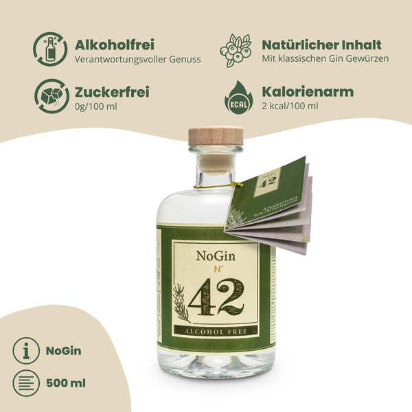 NoGin 42 - Alkoholfreie Gin Alternative 0,5 l